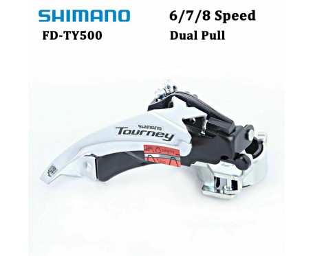 Shimano Tourney FD-M310 Front Derailleur Gear mech Shifter Triple Dual-Pull Top or Bottom Genuine